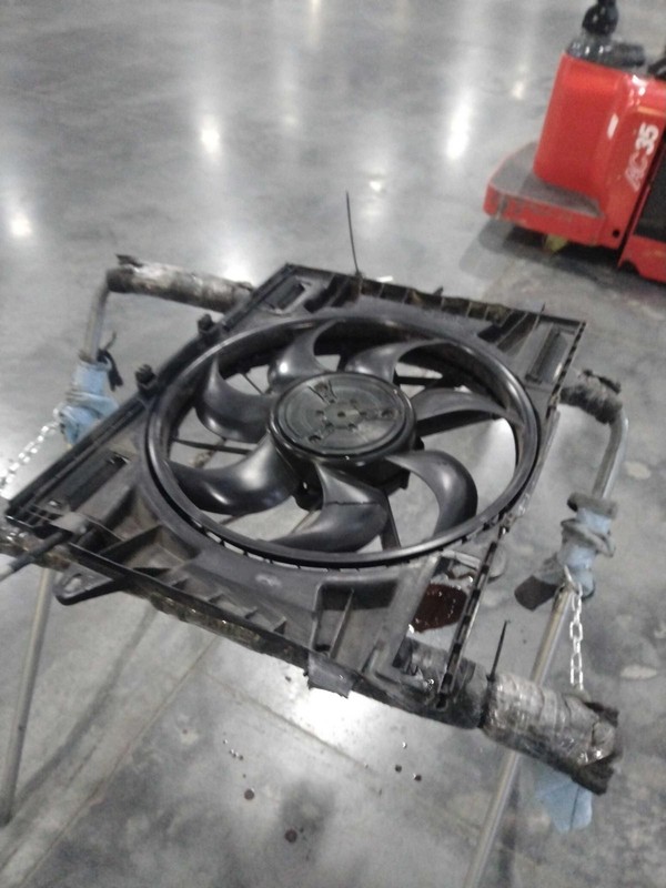 2016 Cadillac CT6 Engine Cooling Fan Motor OEM 3.0L Black Good Condition
