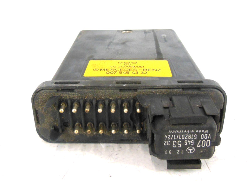 1990-1992 Mercedes-Benz 500SL Cruise Control Computer Module OEM 0075454332