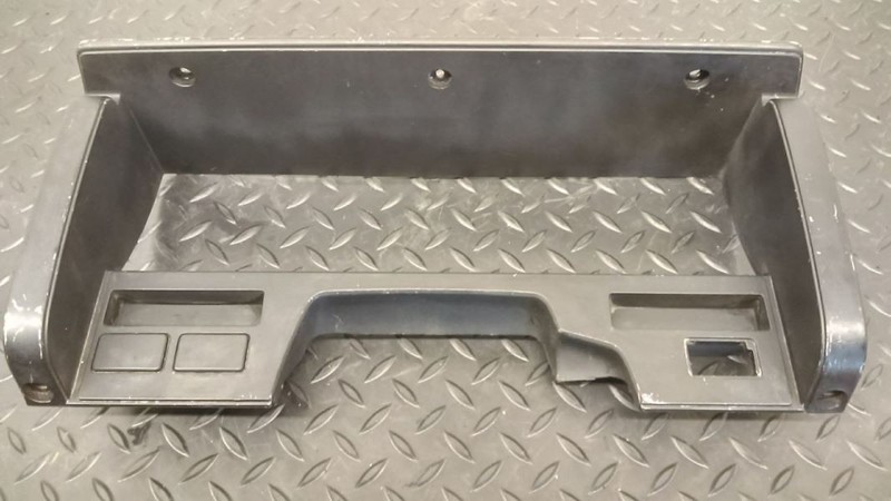 86-94 Nissan D21 Pickup Speedometer Instrument Cluster Bezel Gray OEM 6824001G05