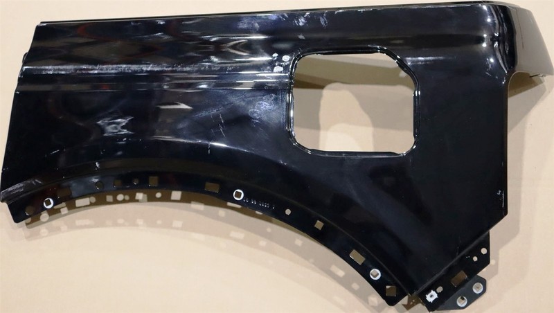 21-25 Bronco 4-Dr Quarter Panel Fender M2DZ7827841A BLACK Rear Driver-Side OEM
