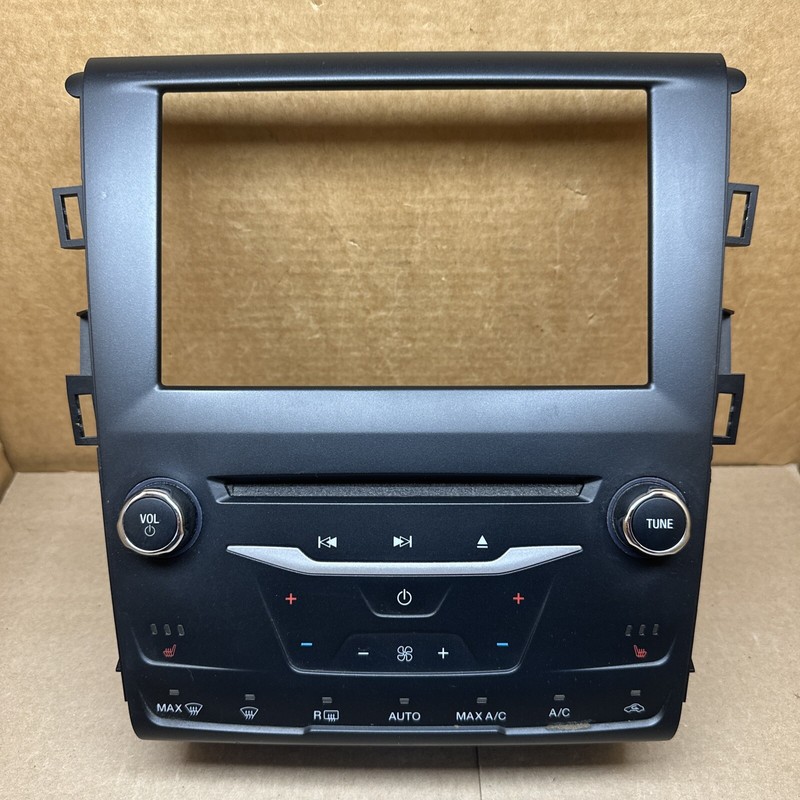 13-15 Ford Fusion Temp Temperature Climate Radio Control Bezel DS7T-18E245-SN