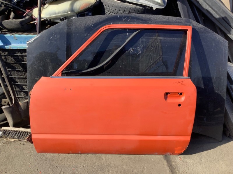 76-79 Honda Civic 2D Left Door Shell Panel Orange 04785-634-670Z OEM