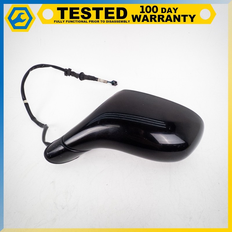 97-04 CHEVROLET CORVETTE C5 FRONT LEFT DRIVER SIDE DOOR MIRROR BLACK 41U OEM