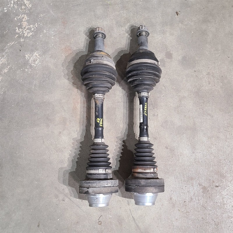 03-10 Porsche Cayenne 955 957 Front Rh Lh CV Axle Shaft Set Pair Aa7483