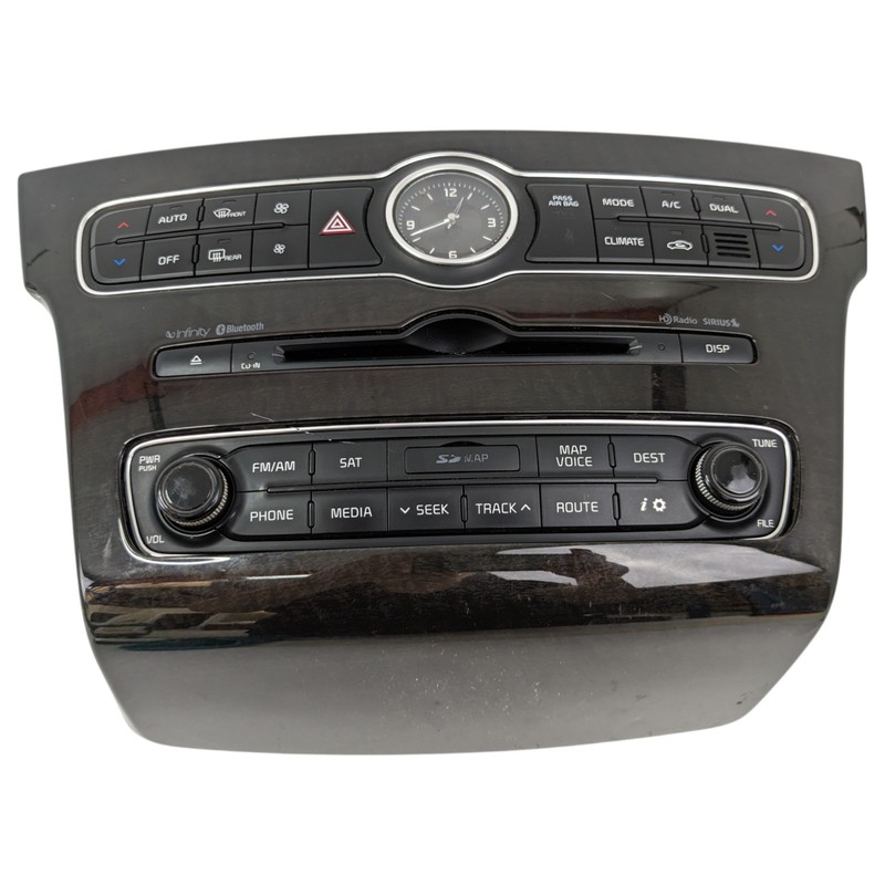 2014-2015 Kia Cadenza CD Player Radio Audio Receiver AC Air Climate Control OEM