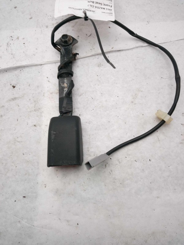 2011 MAZDA CX-7 OEM Black Seat Belt Buckle, 133K Miles, Genuine Part EHY45768002