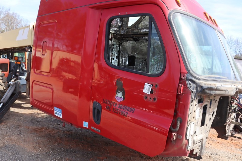 2013-2020 FREIGHTLINER CASCADIA 125 EVOLUTION RIGHT PASSENGER DOOR SHELL RED OEM