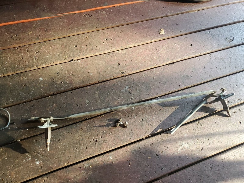 Mercedes W108 280SE Original Windshield Wiper Arm Linkage OEM with bolts