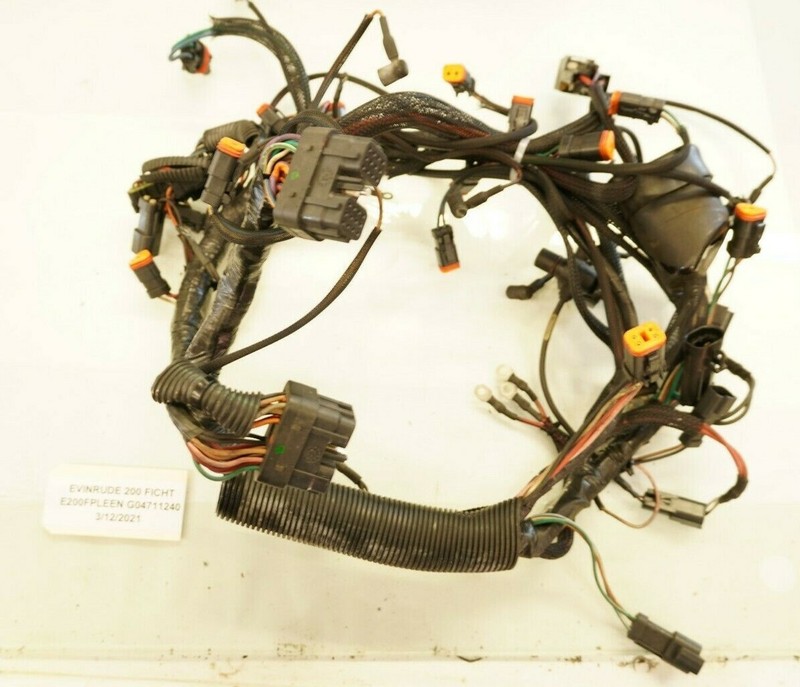 Evinrude Outboard 200 225 FICHT Wire Harness 586309 1999 modelFRESHWATER!!