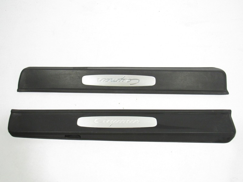Porsche Cayman 718 2018 Left Right Door Scuff Sill Panel Cover Trim 17-24 |@2:M