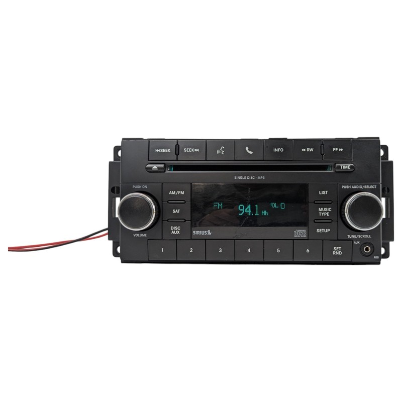 2009-2011 Jeep Dodge Ram Chrysler Mp3 CD Player Radio Receiver Satellite TESTED