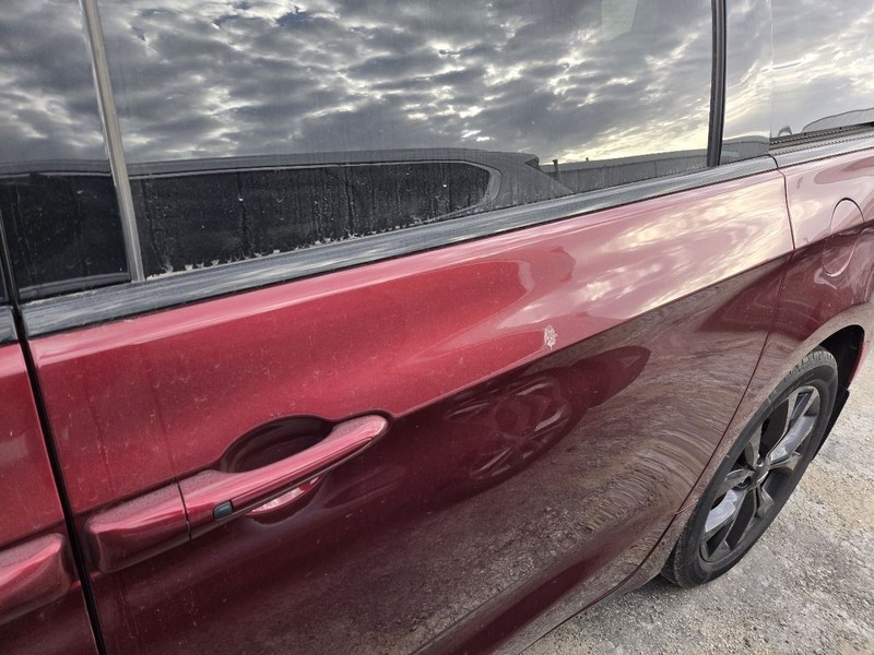 Driver Rear Side Door Movable Tempered Glass Fits 17-25 PACIFICA 3599985