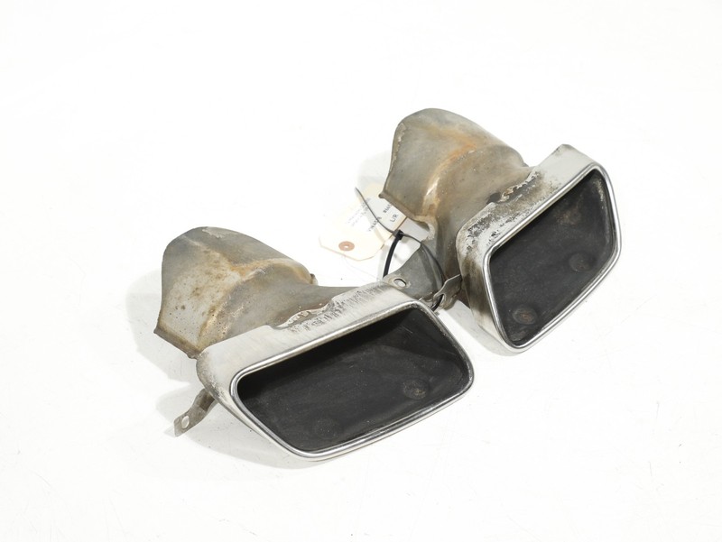 2012-2018 Mercedes CLS550 W218 LEFT & RIGHT Exhaust Muffler Pipe OEM Set of 2