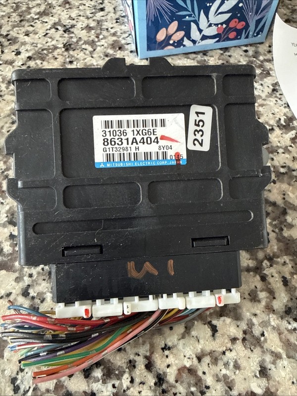 2009 Mitsubishi Lancer Transmission Control Module TCM TCU 8631A404 OEM