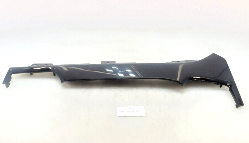 ✅ 16-20 OEM Tesla Model X Right Dash Dashboard Wood Trim Cover Ash Burl