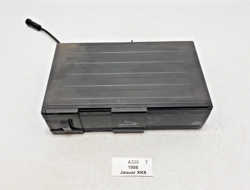 ✅ 1997-2005 OEM Jaguar XK8 XJ8 Audio Player 6 Disc CD Changer