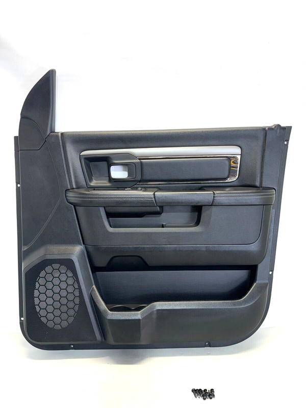 ✅2013-2024 RAM 1500-3500 SPORT CREW CAB FRONT RH PASSENGER DOOR TRIM PANEL OEM