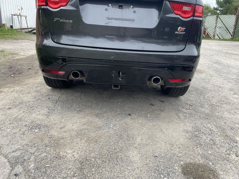 2017-2018 F-PACE REAR BUMPER COVER GRAY PC: 1AU 3.0L AT AWD 57K 39550