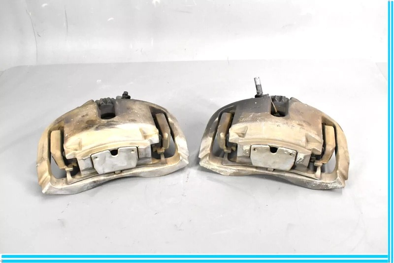 09-16 BMW 650i 550i 740i 750Li Front Left & Right Brake Calipers Set of 2 OEM