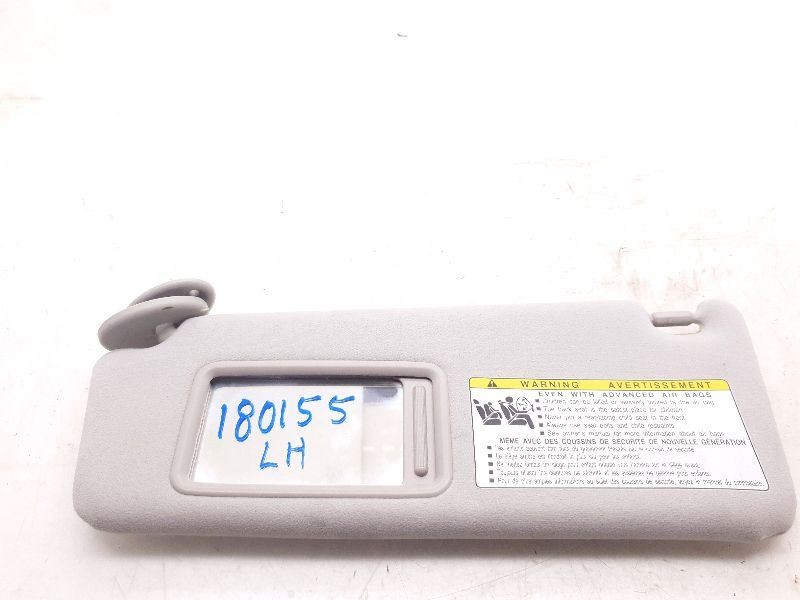 Driver Left Sun Visor Illuminated Fits 07-11 LEXUS GS350 Gry LC20