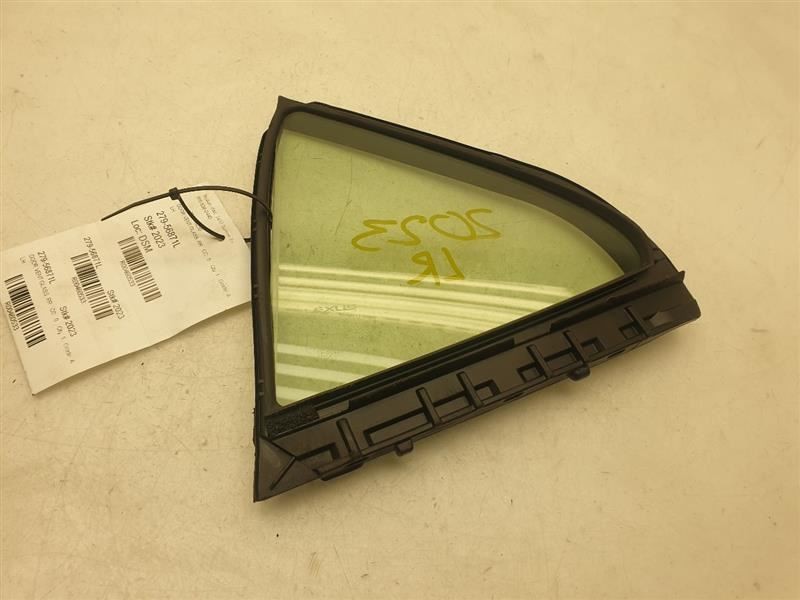 14-19 LEXUS IS350 DRIVER SIDE REAR DOOR VENT GLASS