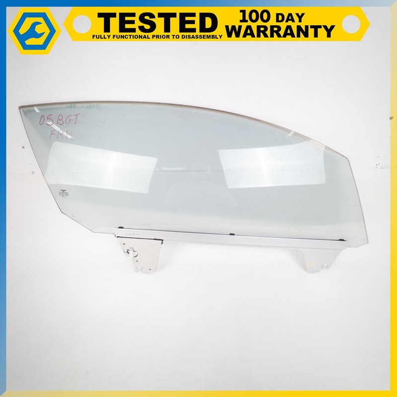 03-10 BENTLEY CONTINENTAL GT COUPE FRONT RIGHT PASSENGER DOOR WINDOW GLASS OEM