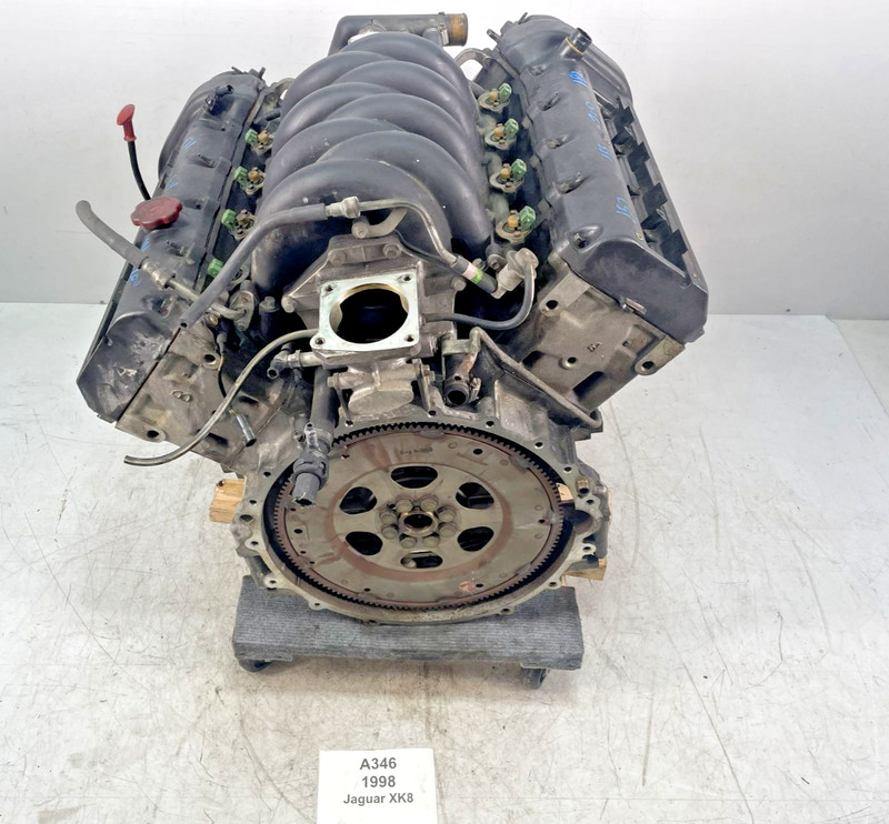 ✅ 1998-2000 OEM Jaguar XK8 XJ8 RWD 4.0L V8 Engine Motor Long Block Assembly 111k