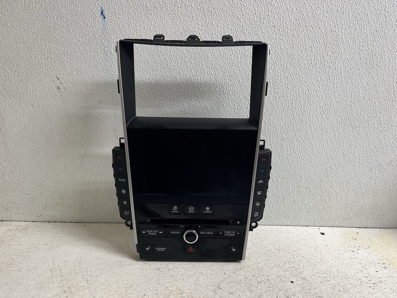 2015-2019 Infiniti Q50 253914HB5B Radio Stereo Climate HVAC Heater A/C Screen