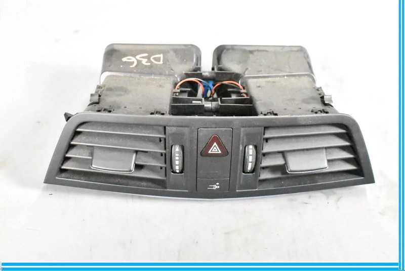 10-13 Mercedes W207 E350 Center Dash Hazard Light AC Air Vent Trim Grille OEM