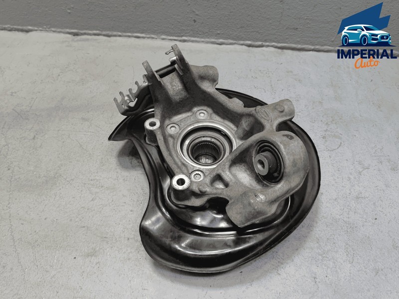 AUDI Q7 2017-2025 AWD REAR RIGHT PASSENGER SIDE SPINDLE KNUCKLE & WHEEL HUB OEM