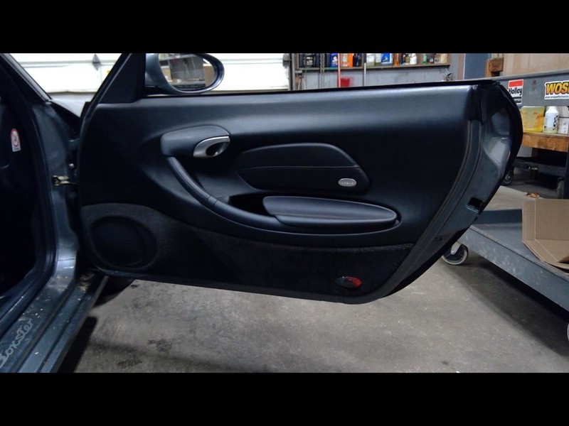 2001 BOXSTER Right Passenger Front Door Trim Panel 1488543