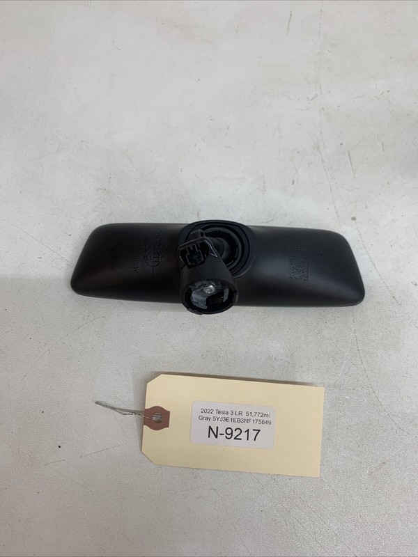 17-23 Tesla M3 Front Interior Windshield Rear View Mirror 1119904-00-C 9217 B7