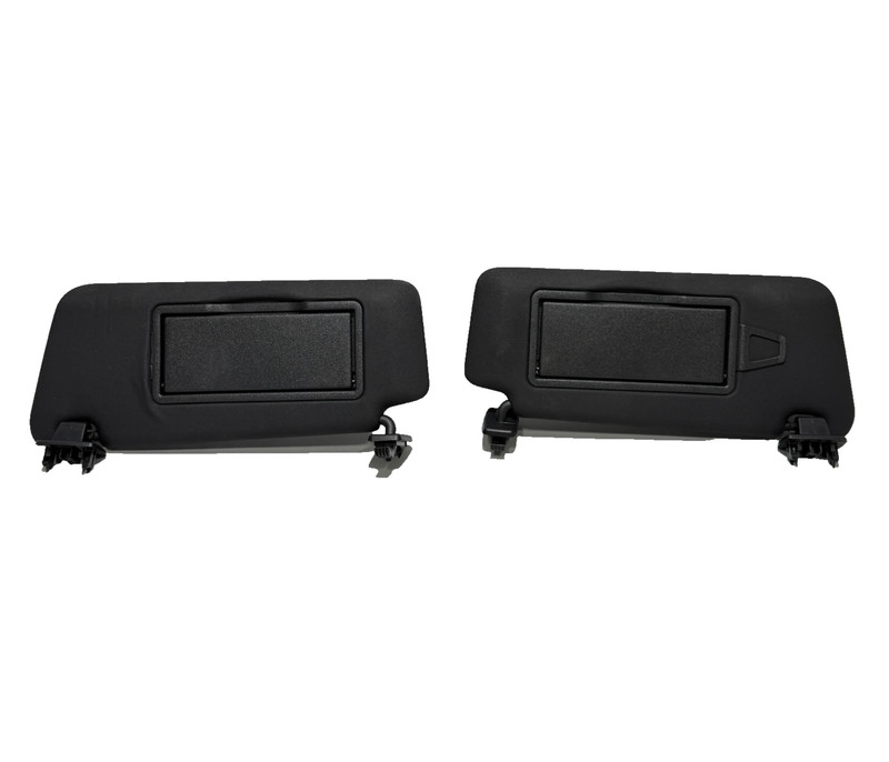 📌 10-14 MERCEDES W204 C250 LEFT & RIGHT SIDE SUN VISOR SUNVISOR BLACK SET OEM