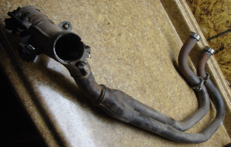 2006 Honda ST1300PA ST1300 ST 1300 PA P Exhaust Muffler Header Pipe Left Side