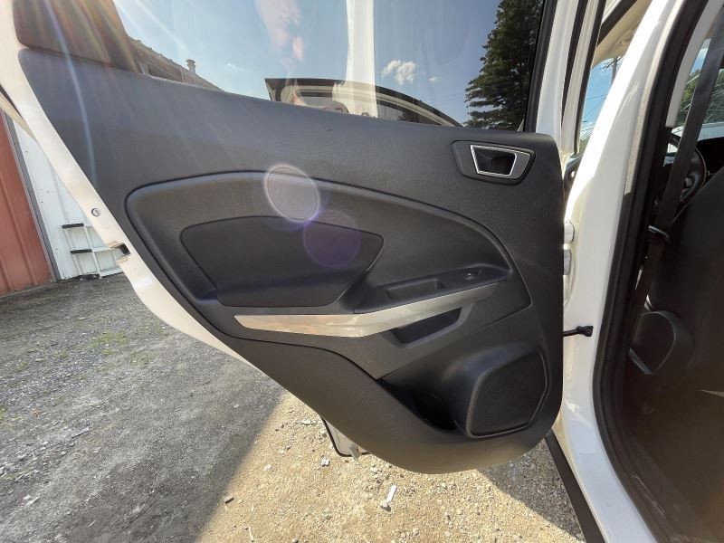2018-2022 Ford Ecosport Left Driver Side Rear Door Trim Panel Black Vinyl