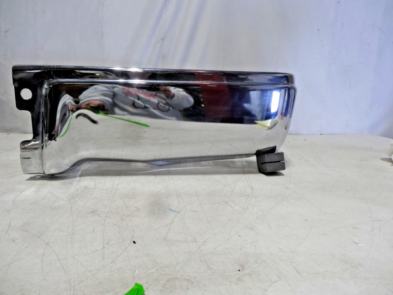 2009-2014 Ford F150 Rear Right Passenger Side Chrome Bumper End W/O Sensor Holes