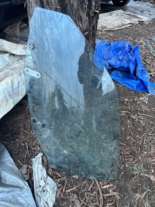 89-94 NISSAN 240SX S13 OEM LH FRONT DOOR GLASS WINDOW - DRIVER SIDE