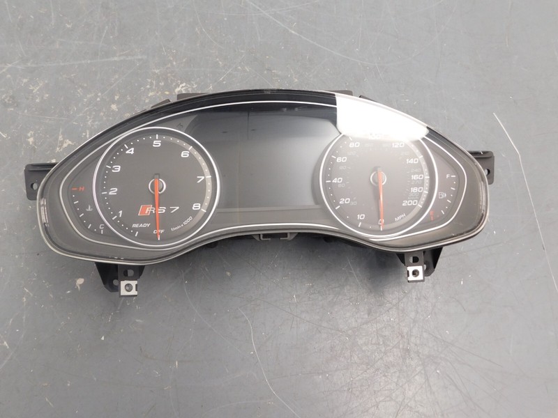 2016 14 15 16 17 Audi RS7 Quattro Gauge Cluster #4402 X6