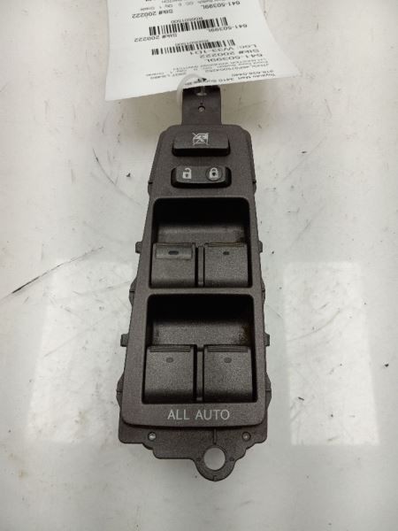 07-12 LEXUS LS460 DRIVER SIDE FRONT DOOR MASTER SWITCH ASSEMBLY