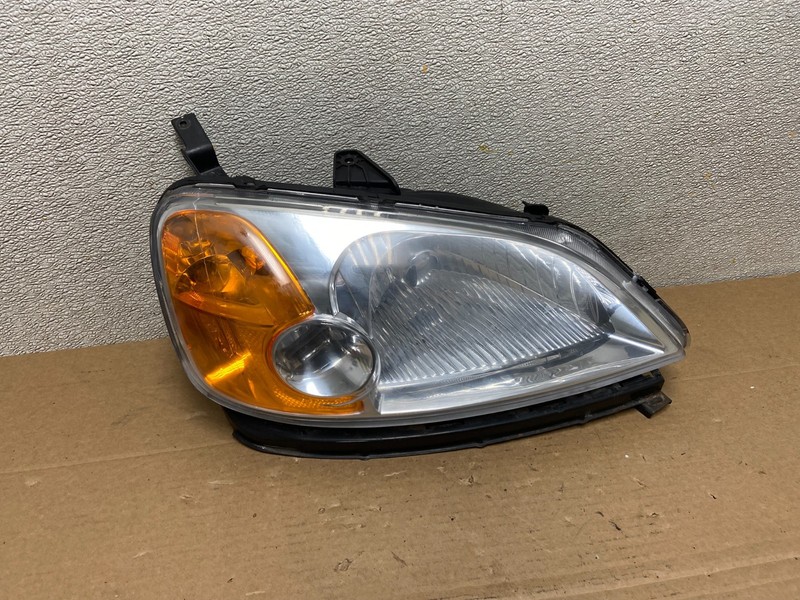 2001 - 2003 Honda Civic Coupe Headlight Halogen Right Passenger Rh AB4449 DW