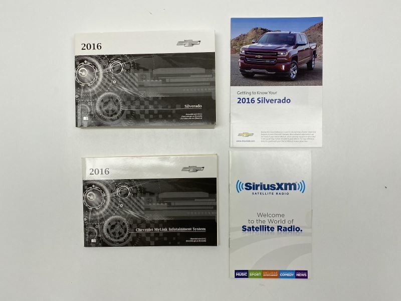 Owners Manual 2016 Chevrolet Silverado 82275