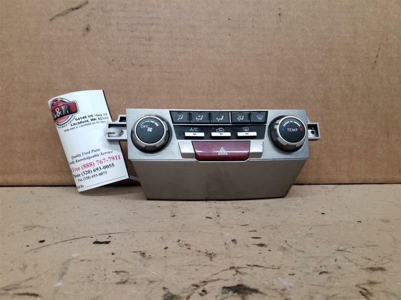 Temperature Control Manual Temperature Control Fits 10-14 LEGACY 245104