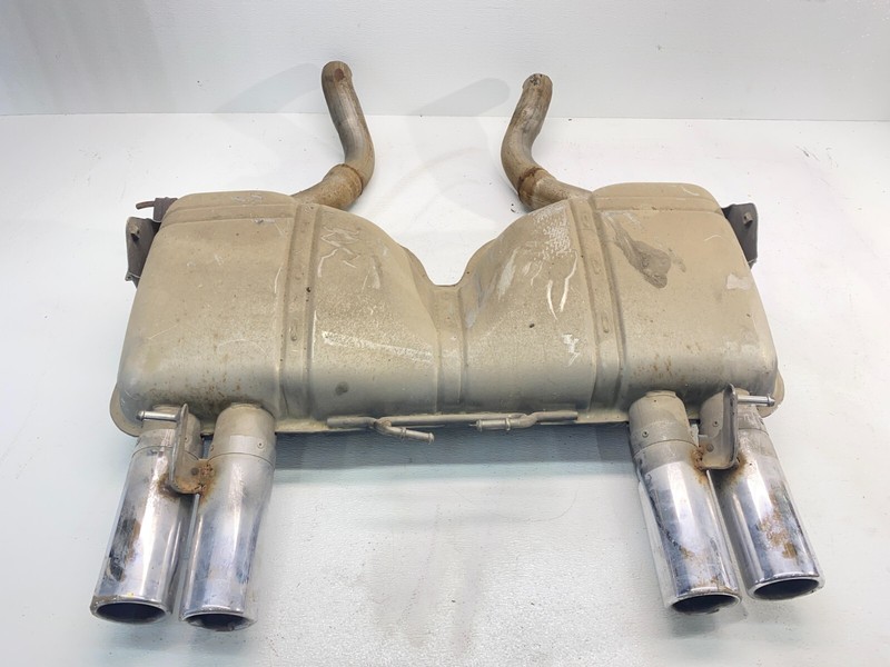 BMW E90 E92 E93 335 M3 Rear Muffler Exhaust System Quad Tip Pipes Assembly OEM✅