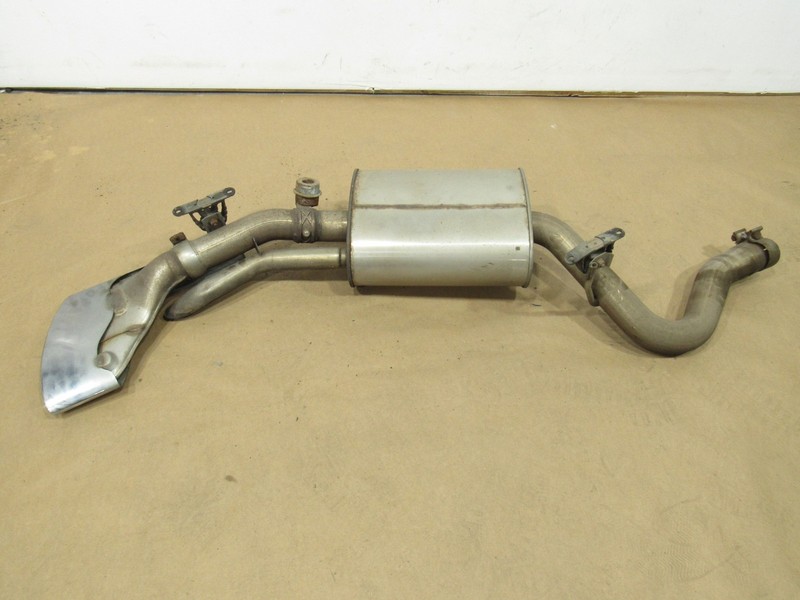 10-20 Bentley Mulsanne 2012 Rear Left Muffler Silencer Exhaust Pipe Tube Y2