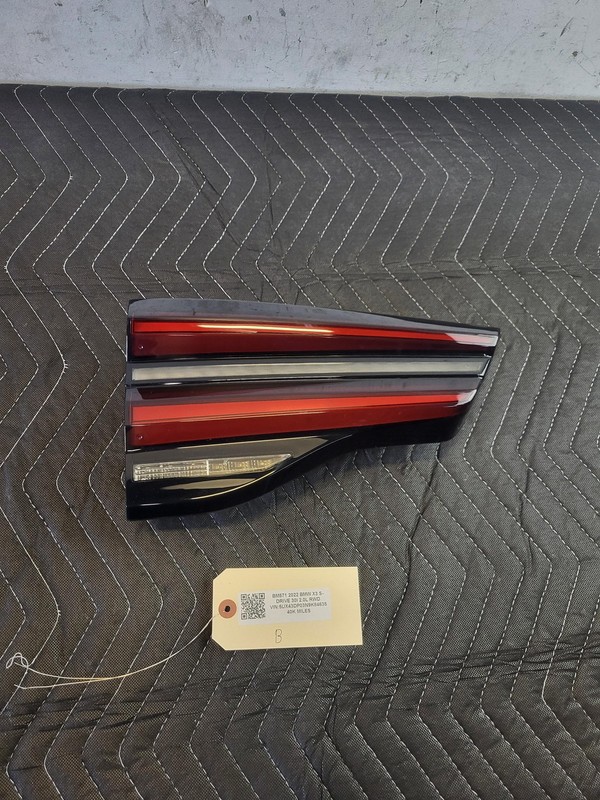 Used Oem BMW Left Driver Rear Trunk Inner Tail Light LED for 2022-2024 X3 30i