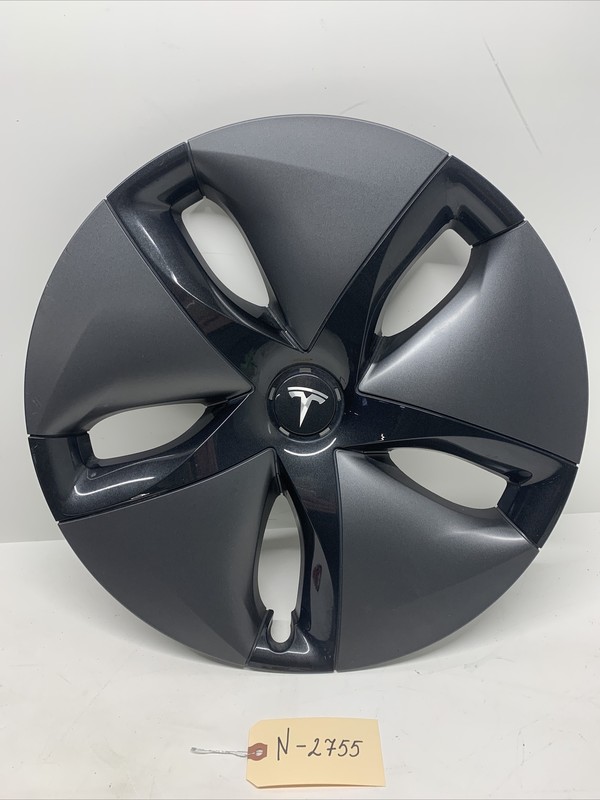 OEM Tesla Model 3 -18" Aero Hubcap Wheel Cover 1044231-98-A 2755 U2