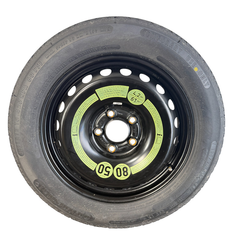 📌 08-15 MERCEDES W204 C250 C300 C350 DONUT SPARE TIRE WHEEL RIM A2044000302 OEM