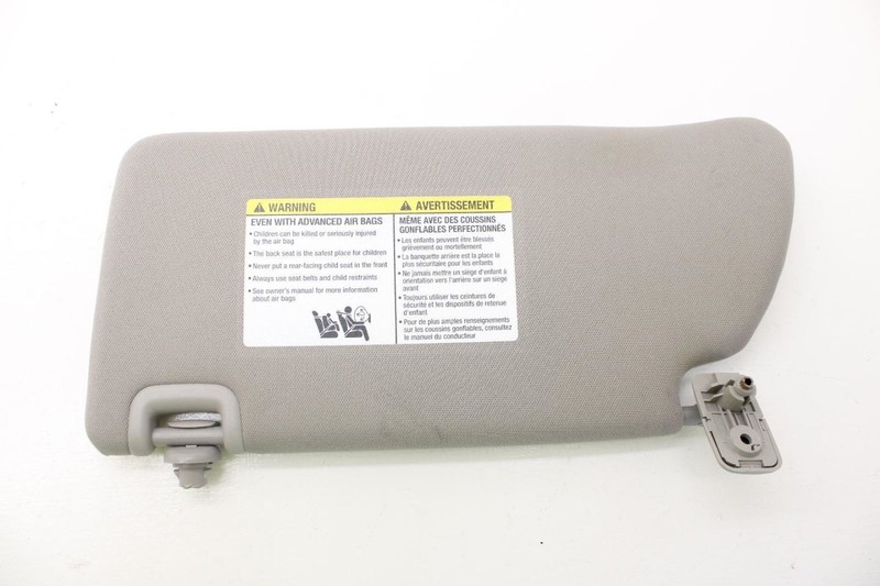 22-23 Nissan FRONTIER Gray Passenger Right Front Sun Visor Assembly