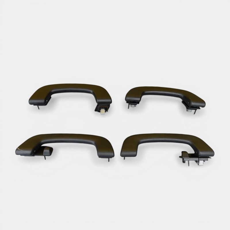 2011-2024 BMW X3 G01 INTERIOR ROOF GRAB BAR HANDLE SET 4 BLACK OEM 51167464443