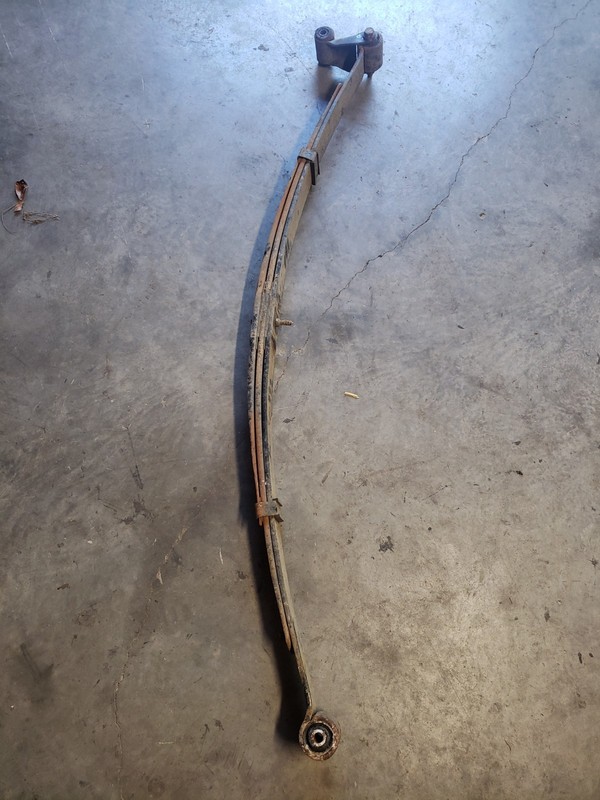 17 CHEVY EXPRESS 3500 VAN LEAF SPRING REAR
